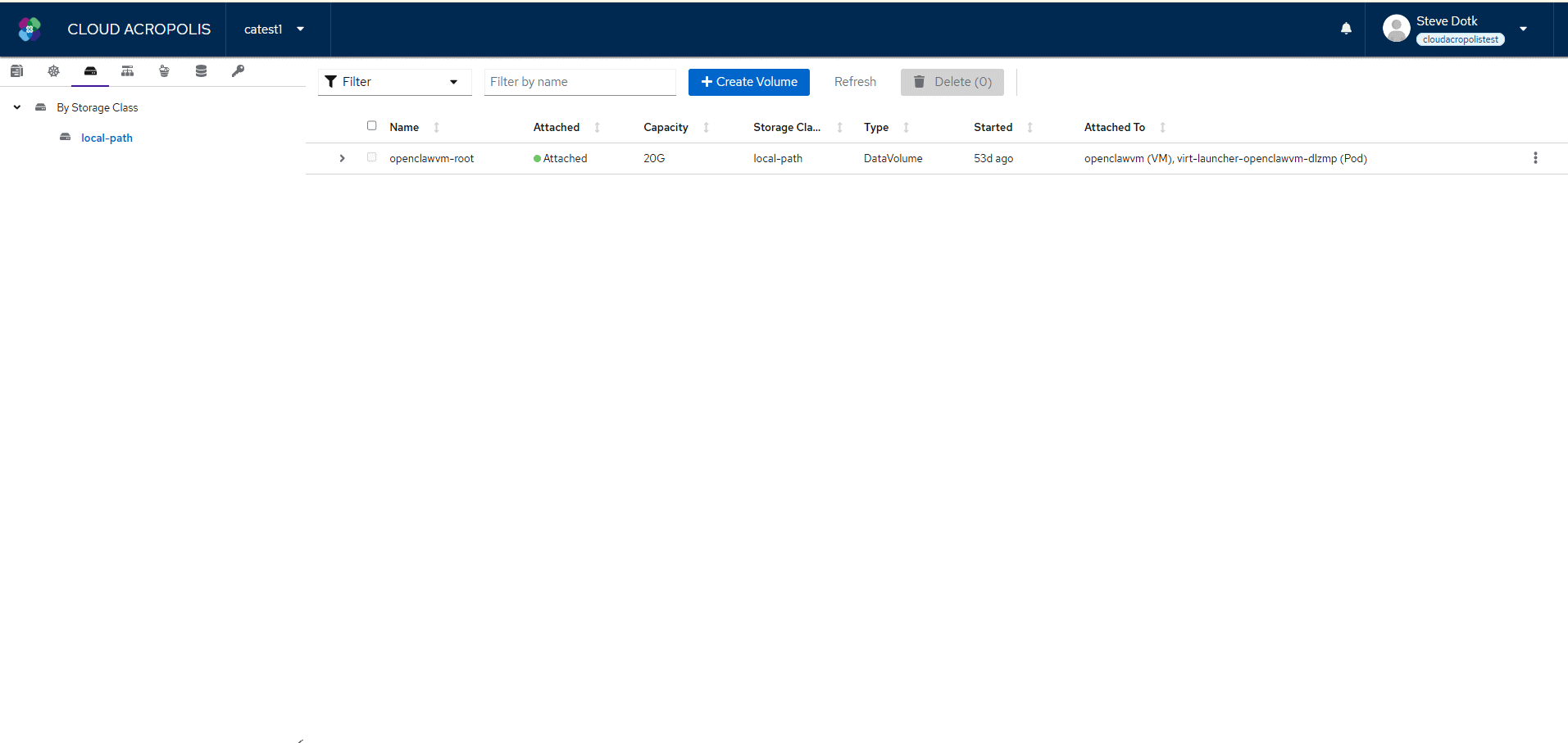 Kube-DC platform screenshot 3